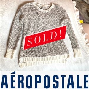 Aeropostale Chunky Knit Sweater